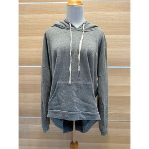 Brandy Melville John Galt  hi low Hoodie Pullover Heather Gray one size SOFT!!!